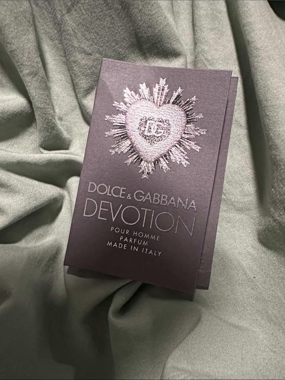 4/$15 Dolce & Gabbana Devotion sample